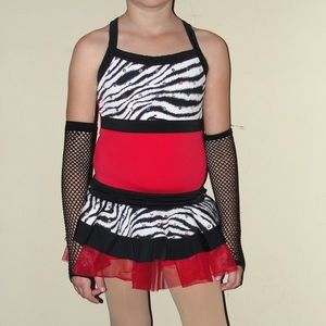 Jazz dance costume